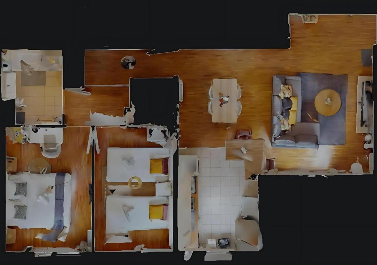 Апартаменти Live Like A Local Stylish 2Br With Balcony & Parking Сен-Дені Екстер'єр фото
